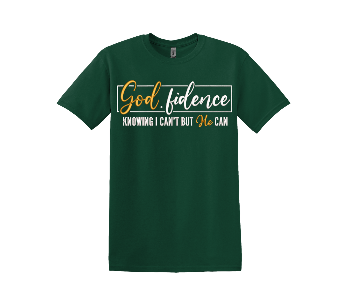 Godfidence Embroidered T- Shirt