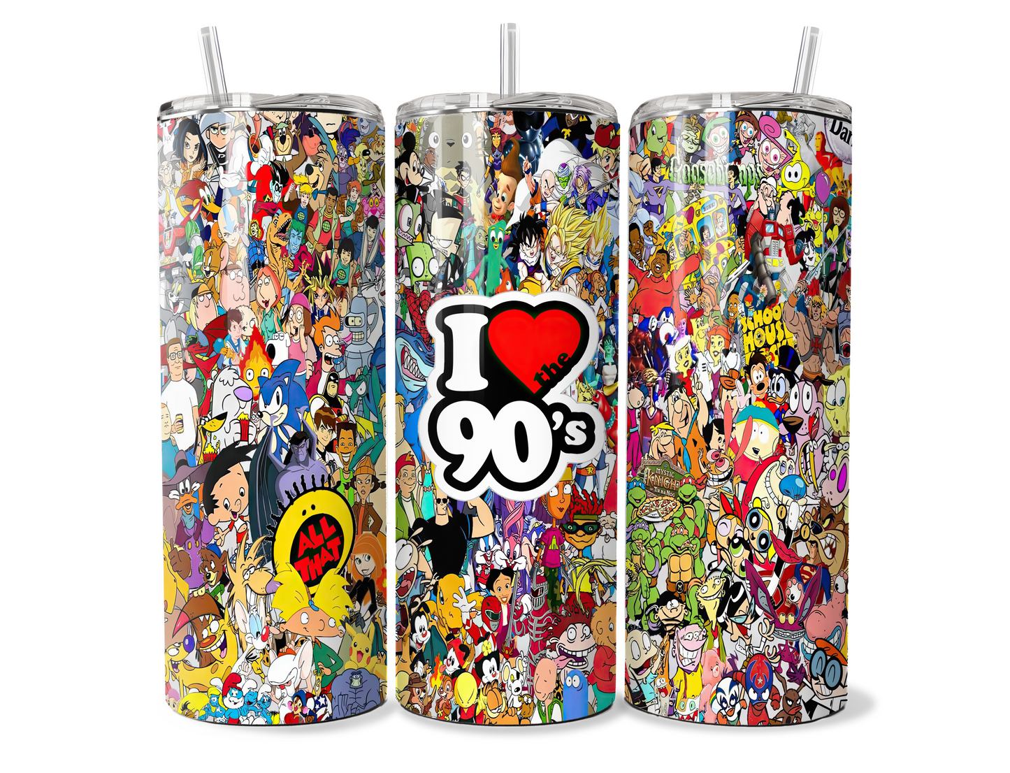 90s Nostalgia Tumblers