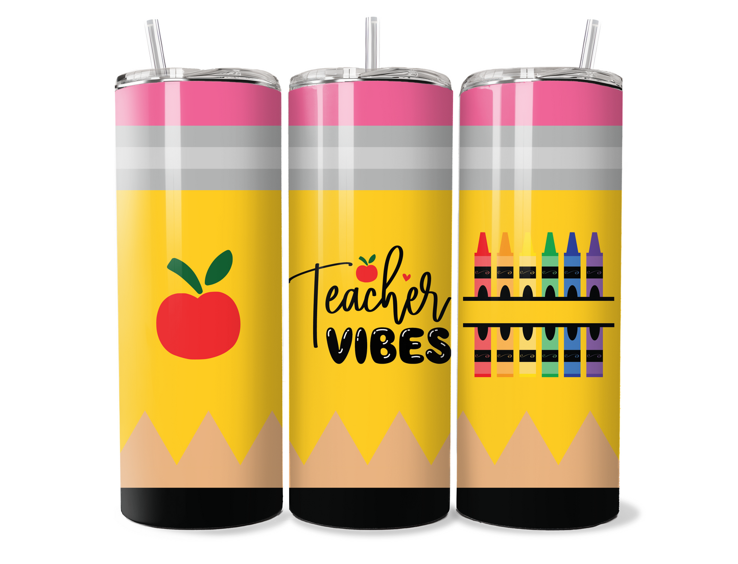 Teacher Vibes Tumbler