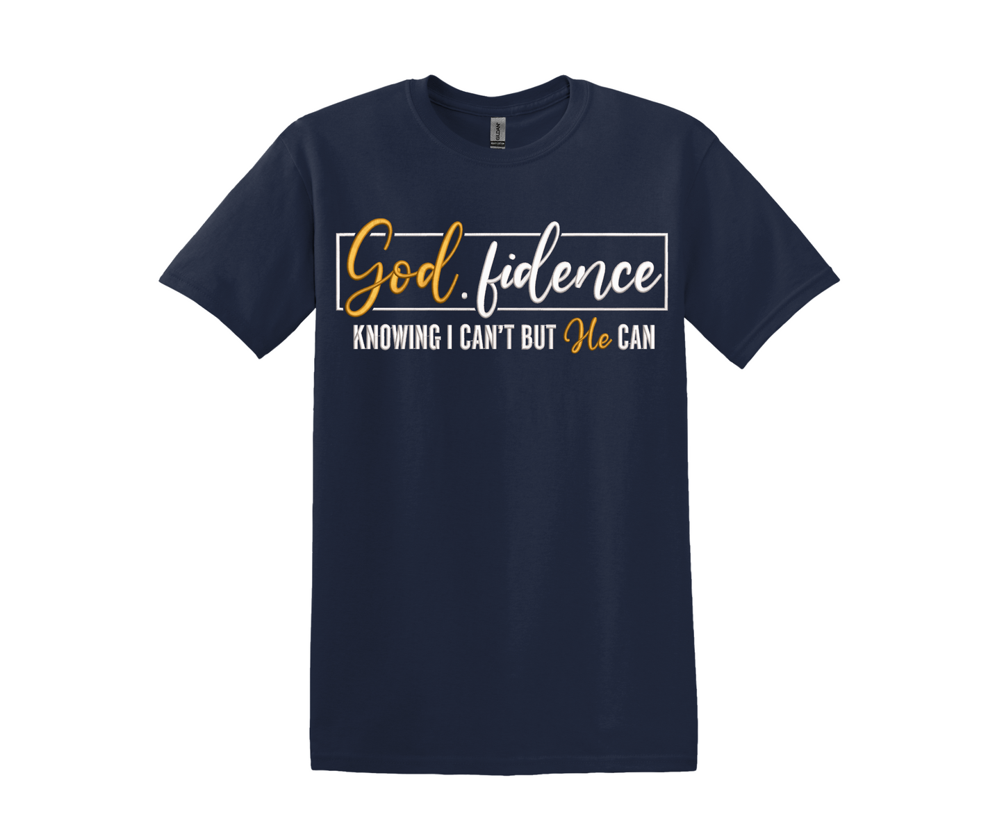 Godfidence Embroidered T- Shirt