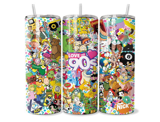 90s Nostalgia Tumblers