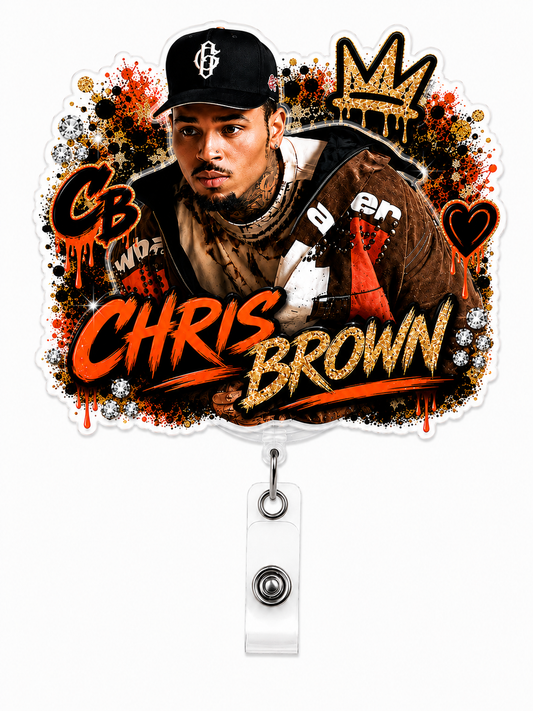 Chris Brown Inspired Badge Reel